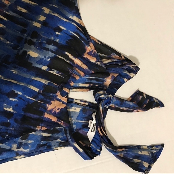 BB Dakota Aubree Tie Back Trapeze Swing Dress XS - Picture 7 of 9